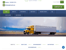 Tablet Screenshot of driveriq.com